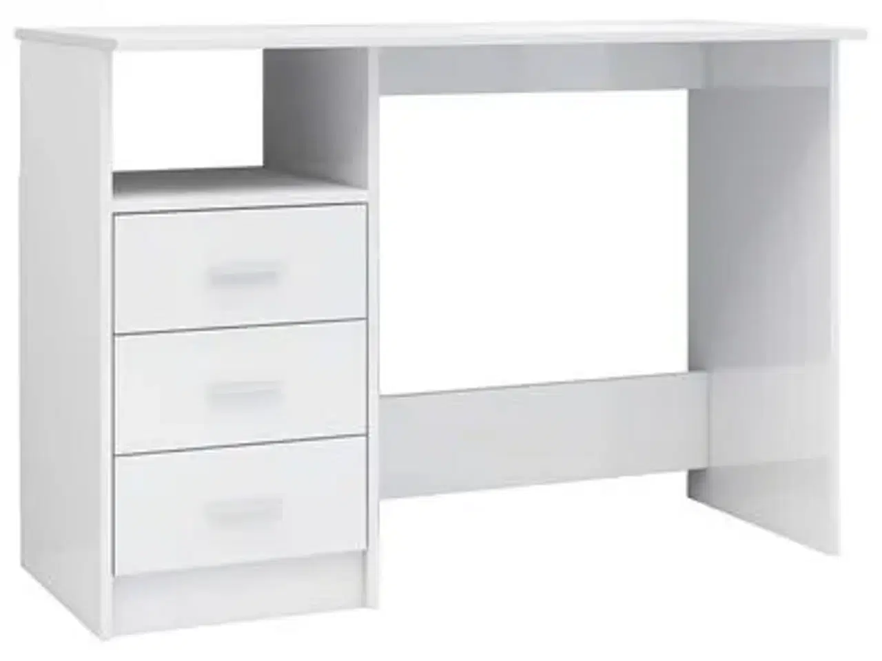 Billede 1 - vidaXL skrivebord med skuffer 110x50x76 cm spånpla