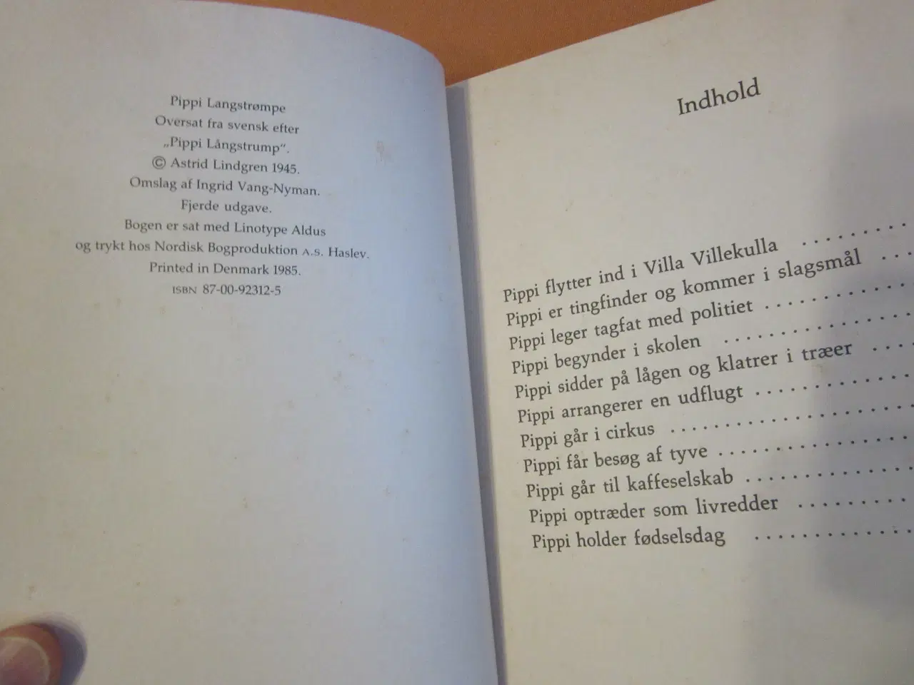 Billede 2 - Pippi Langstrømpe A. Lindgren