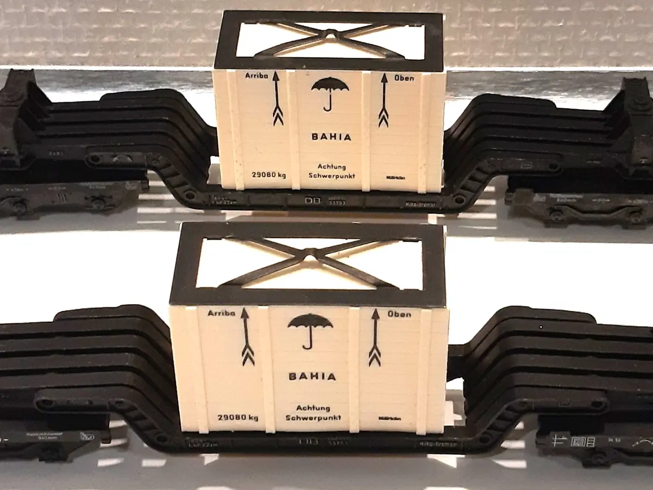 Billede 4 - Märklin 4 stk. sværdtransport vogne.