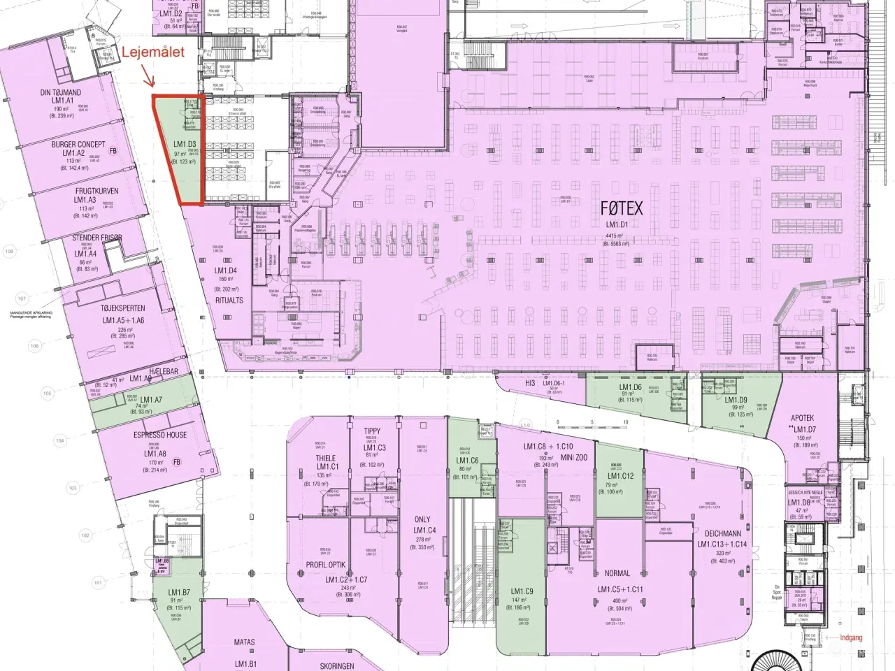 Billede 7 - Velplaceret butikslejemål i det moderniserede Herlev Bymidte