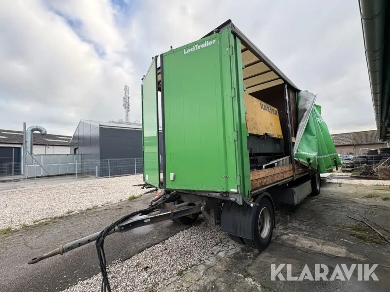 Billede 1 - Anhænger Lecitrailer R2 med Kaeser M100 kompressor