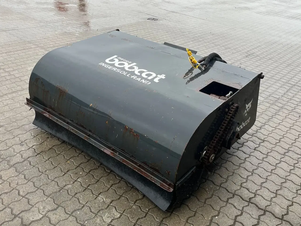 Billede 3 - Bobcat 150cm  hydraulisk opsamler kost