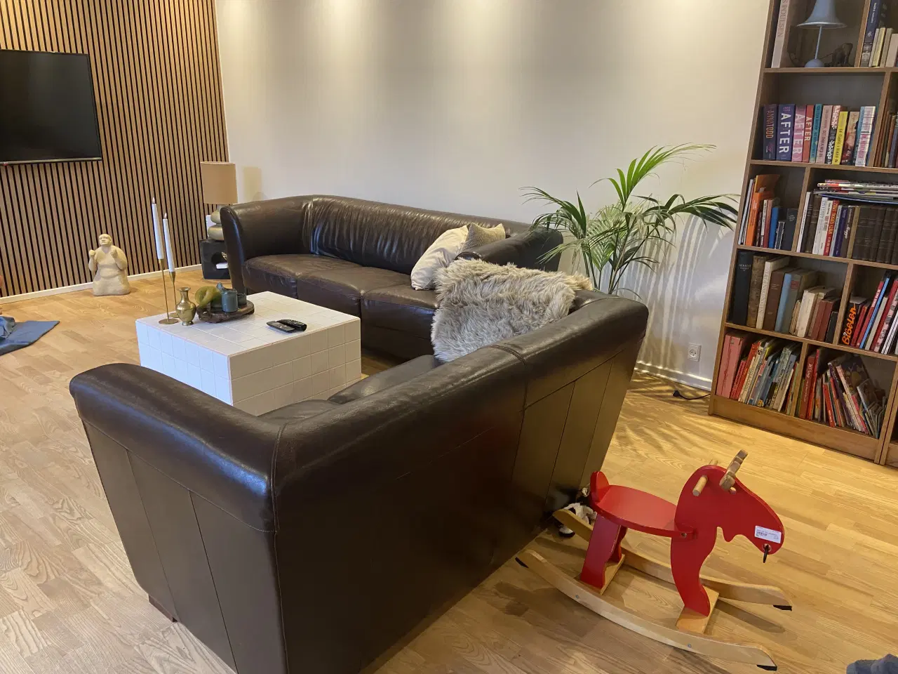 Billede 2 - 2 lækre brune sofaer 