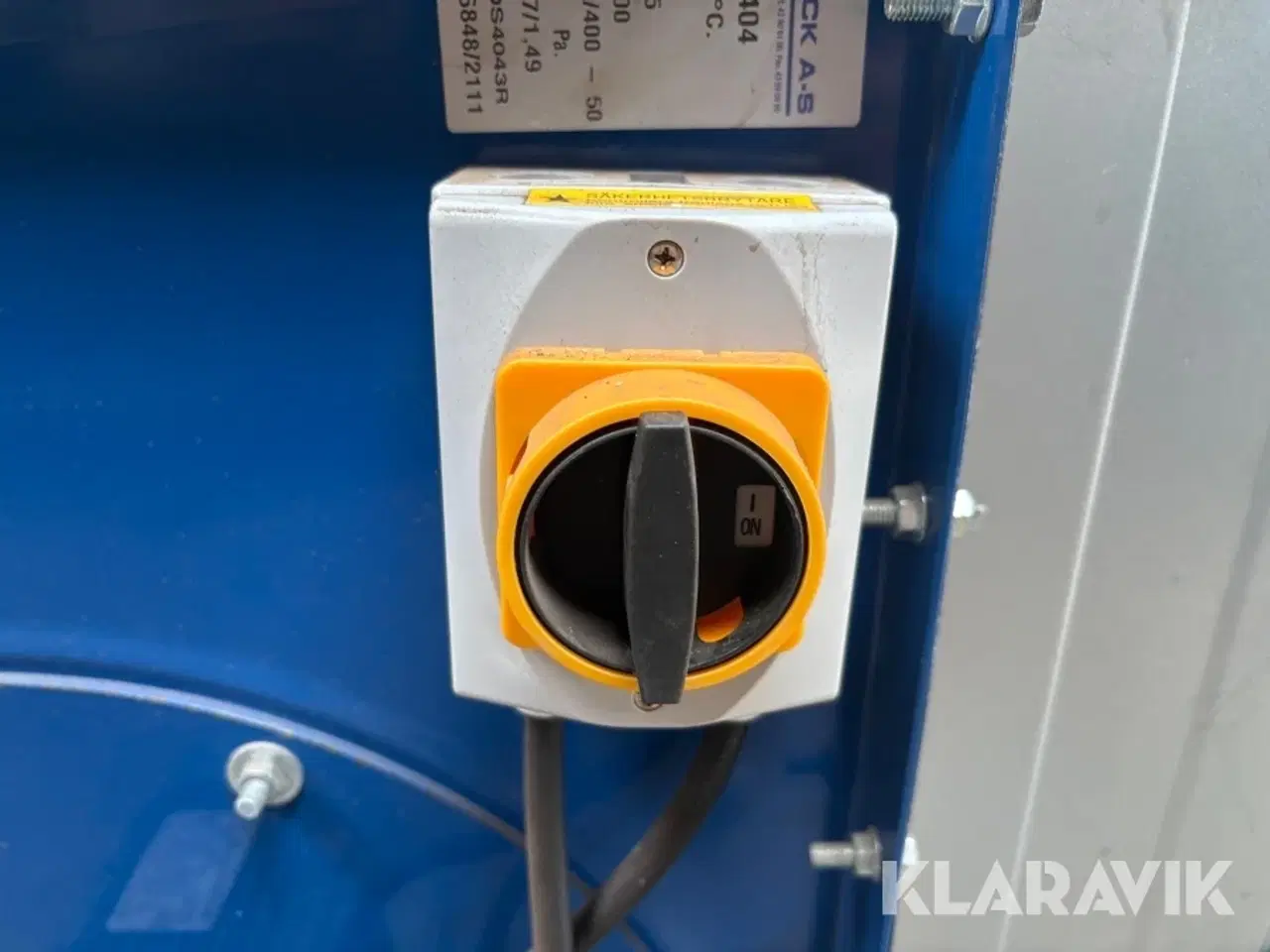 Billede 9 - Centrifugalventilator Parlock BDS 404