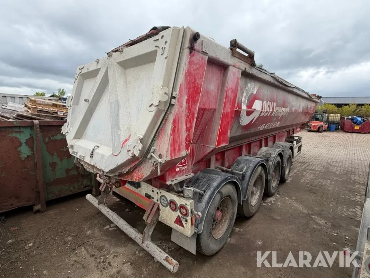 Billede 4 - Tiptrailer HK Tipper S48B 4-akslet