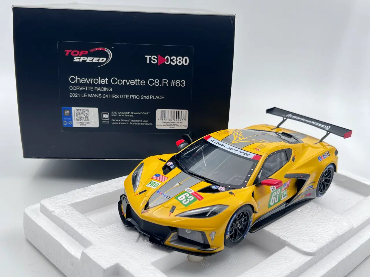 Billede 2 - 2021 Chevrolet Corvette C8.R #63 1:18 