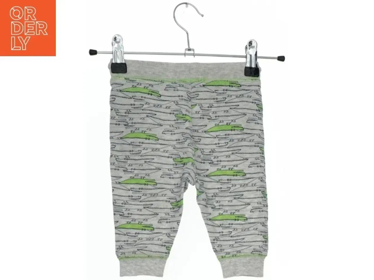 Billede 2 - Børnebukser med krokodilleprint (str. 74)