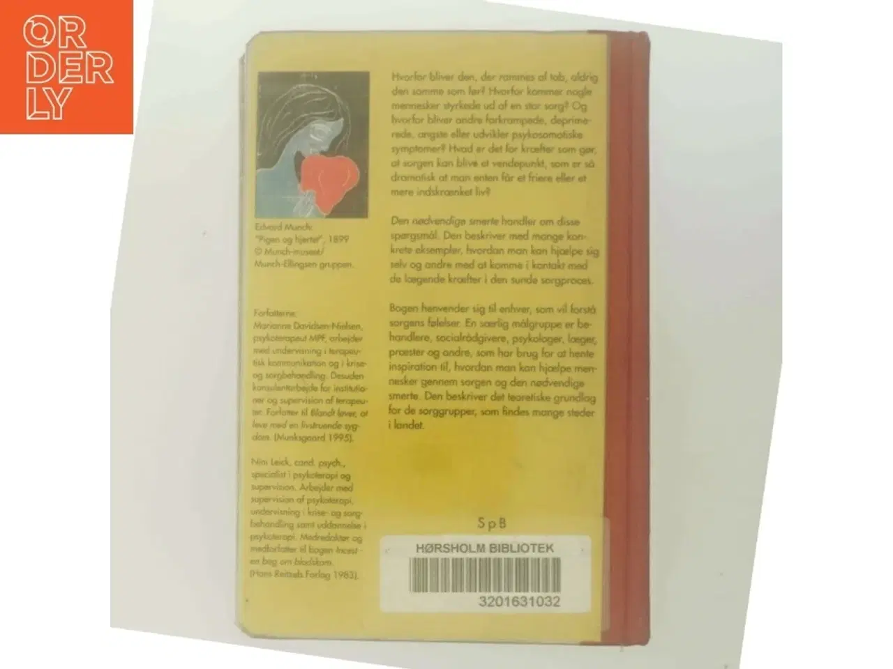 Billede 3 - Den nødvendige smerte af Marianne Davidsen-Nielsen (Bog)