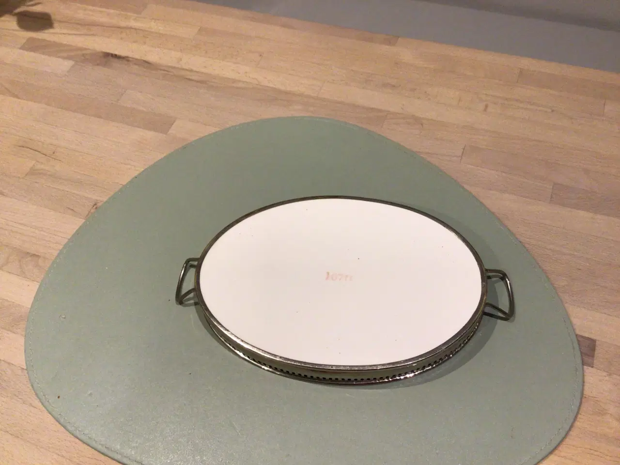 Billede 2 - Gammel porcelænsbakke