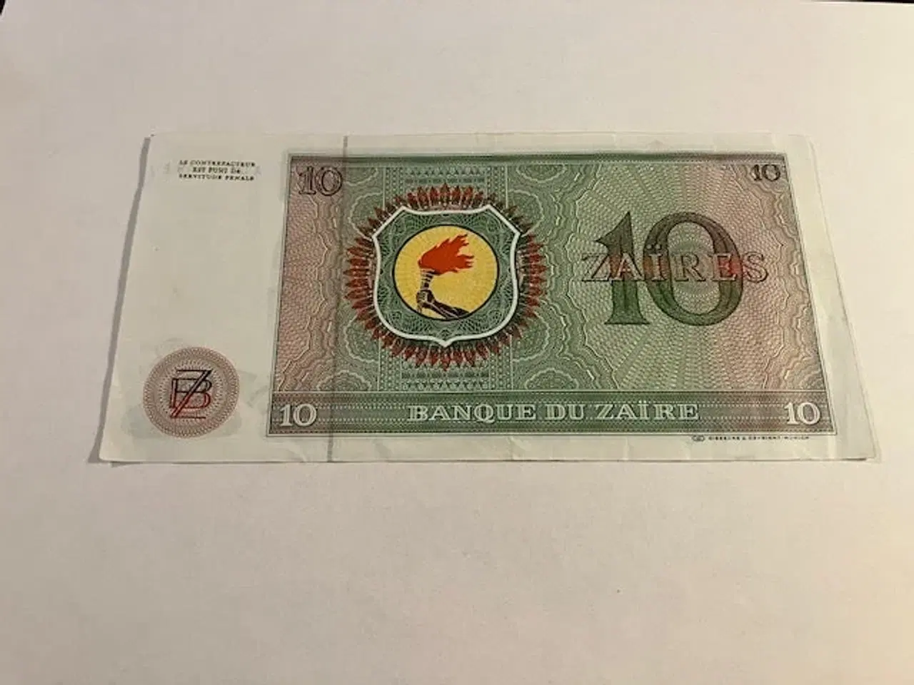 Billede 2 - 10 Zaire 1979