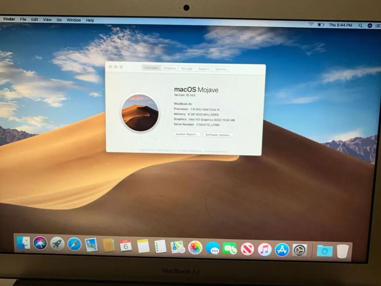 Billede 2 - Apple MacBook Air 13,3 tommer 2017