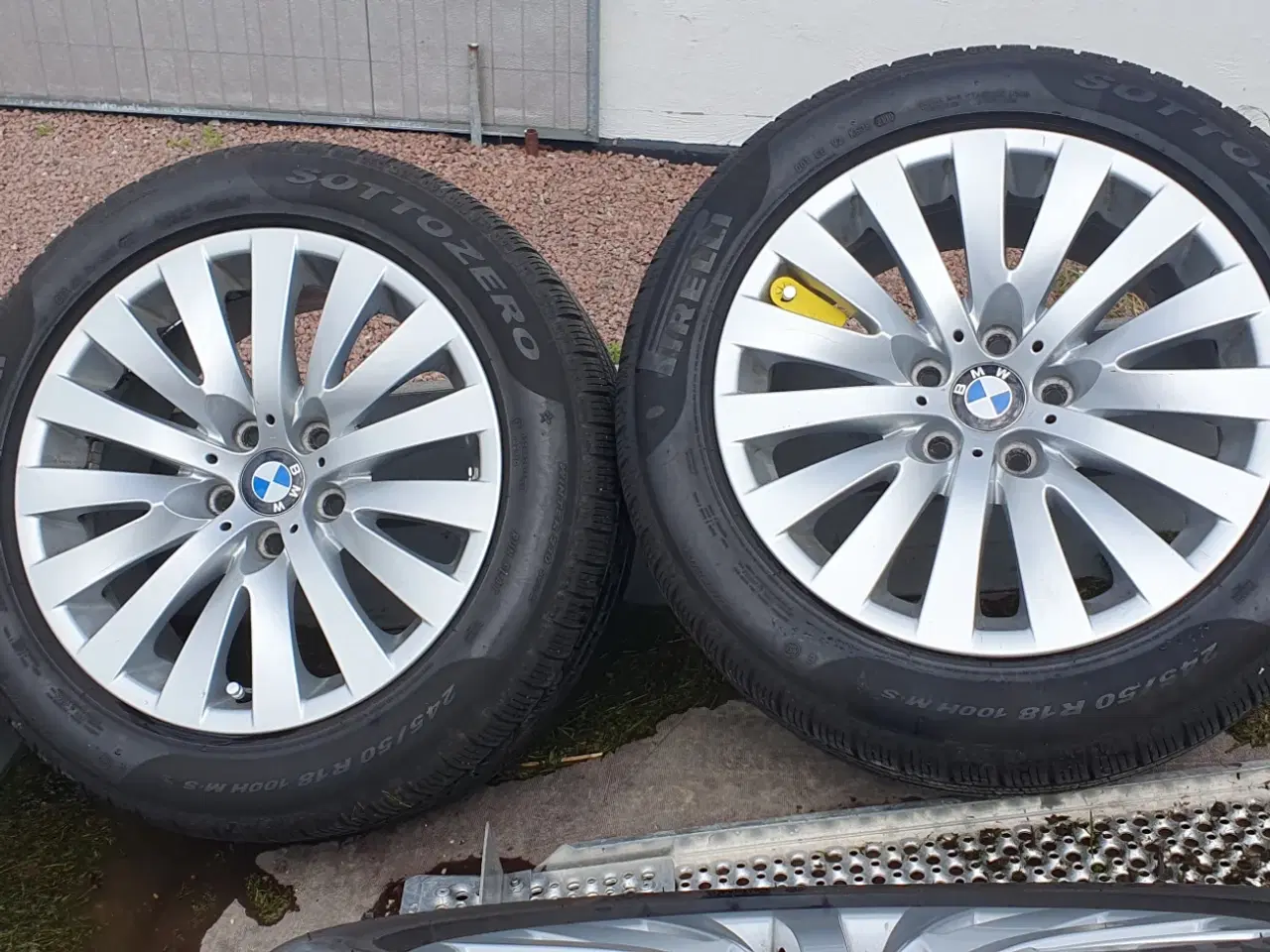 Billede 1 - Originale BMW fælge m. vinterdæk