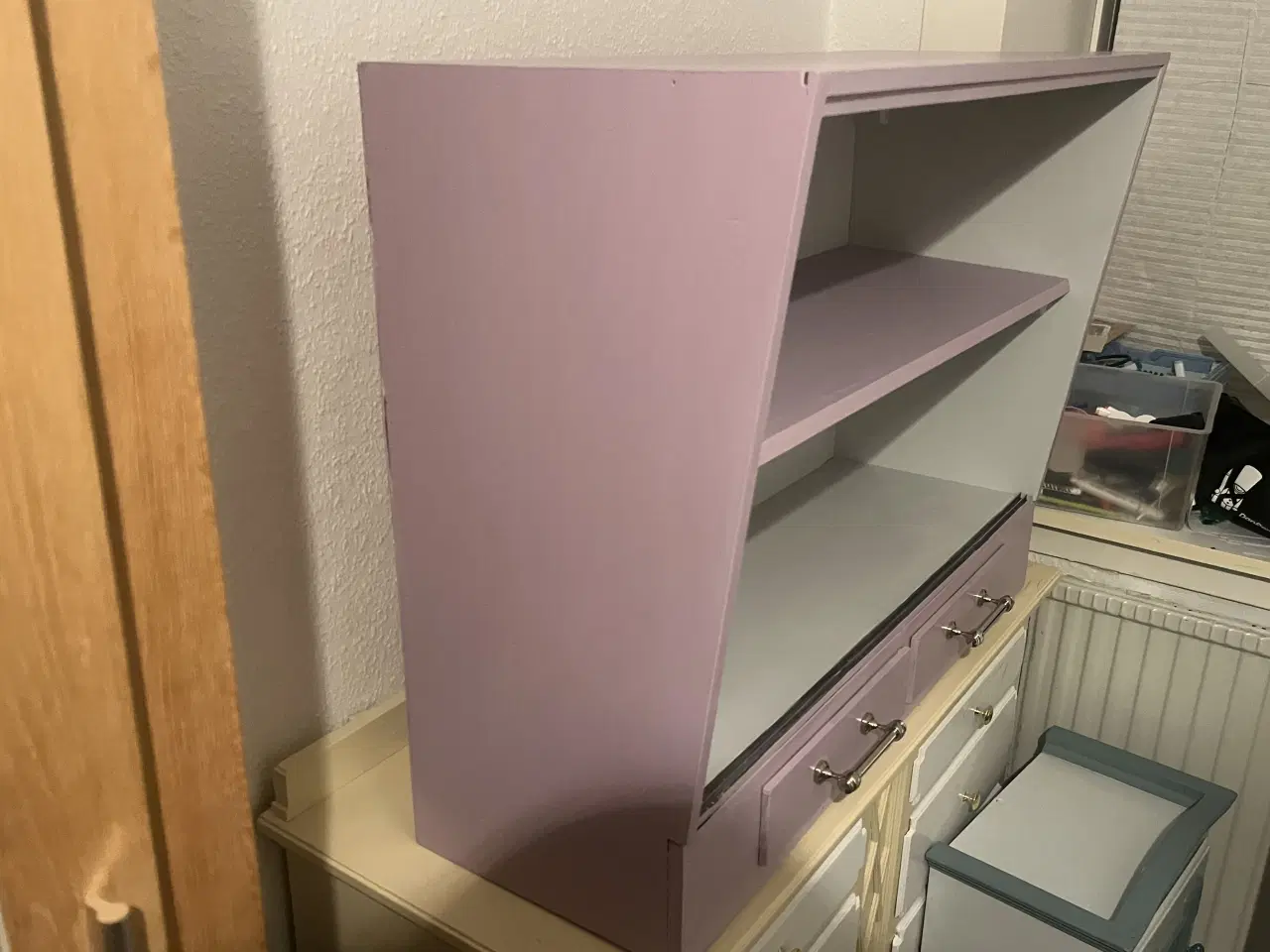 Billede 2 - Københavnerskab med 2 skuffer – smukt istandsat 