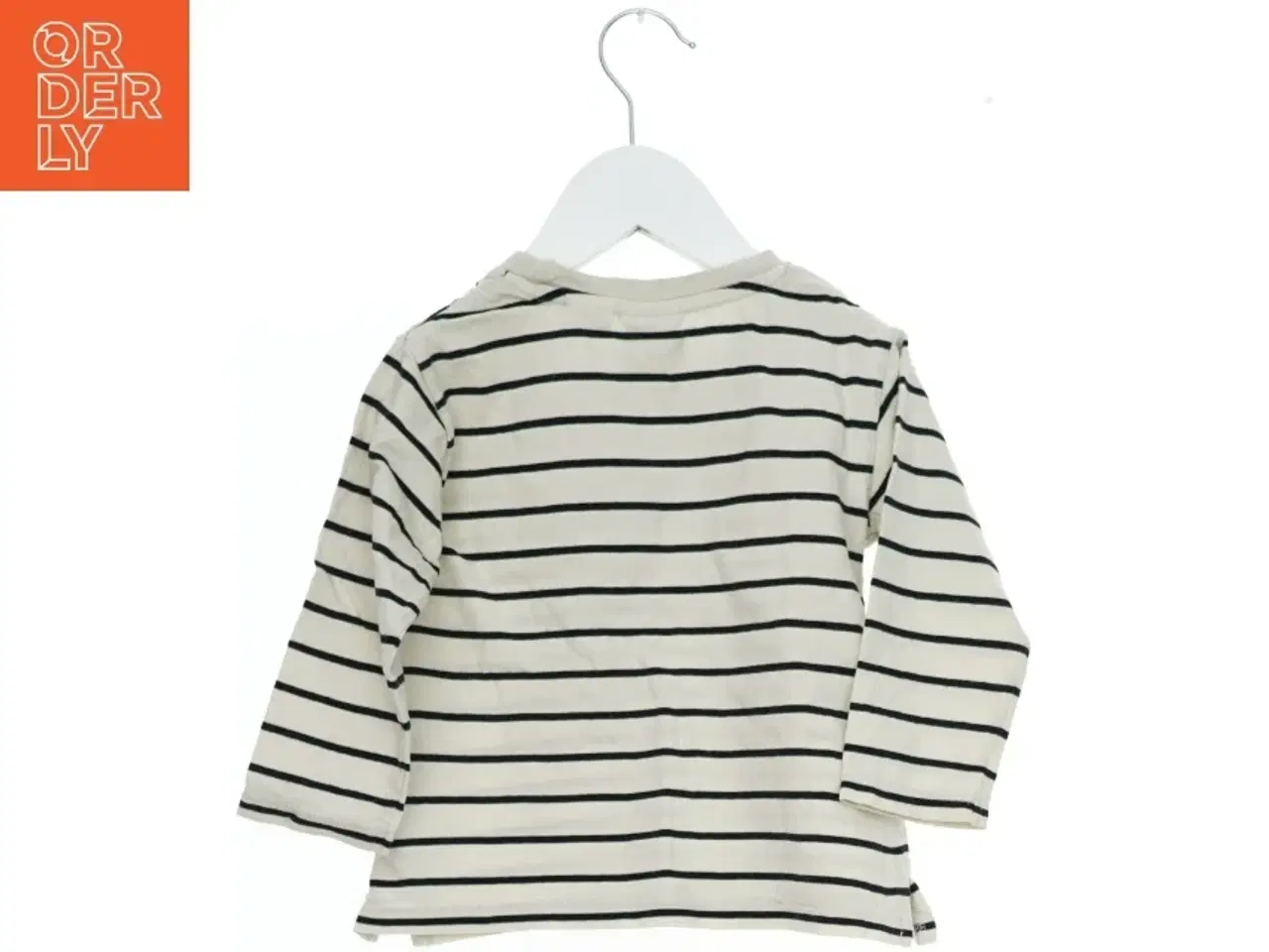 Billede 2 - Langærmet stribet bluse fra Zara (str. 92)