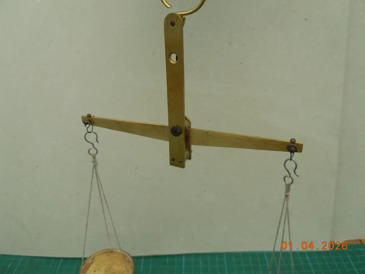 Billede 5 - HK Krudtvægt af messing.