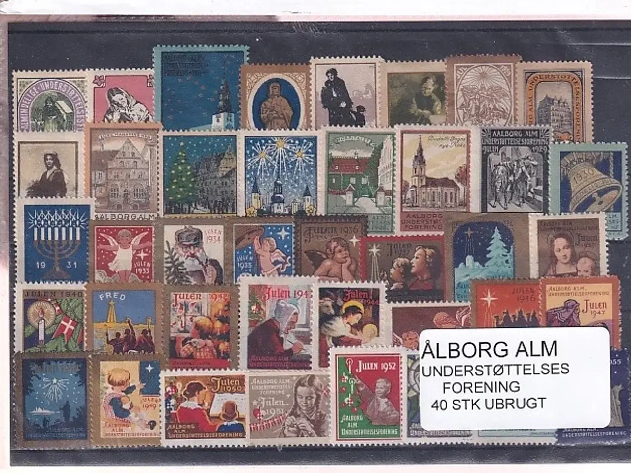 Billede 1 - Ålborg Alm. Understøttelses Forening - 40 Stk. - Ubrugt