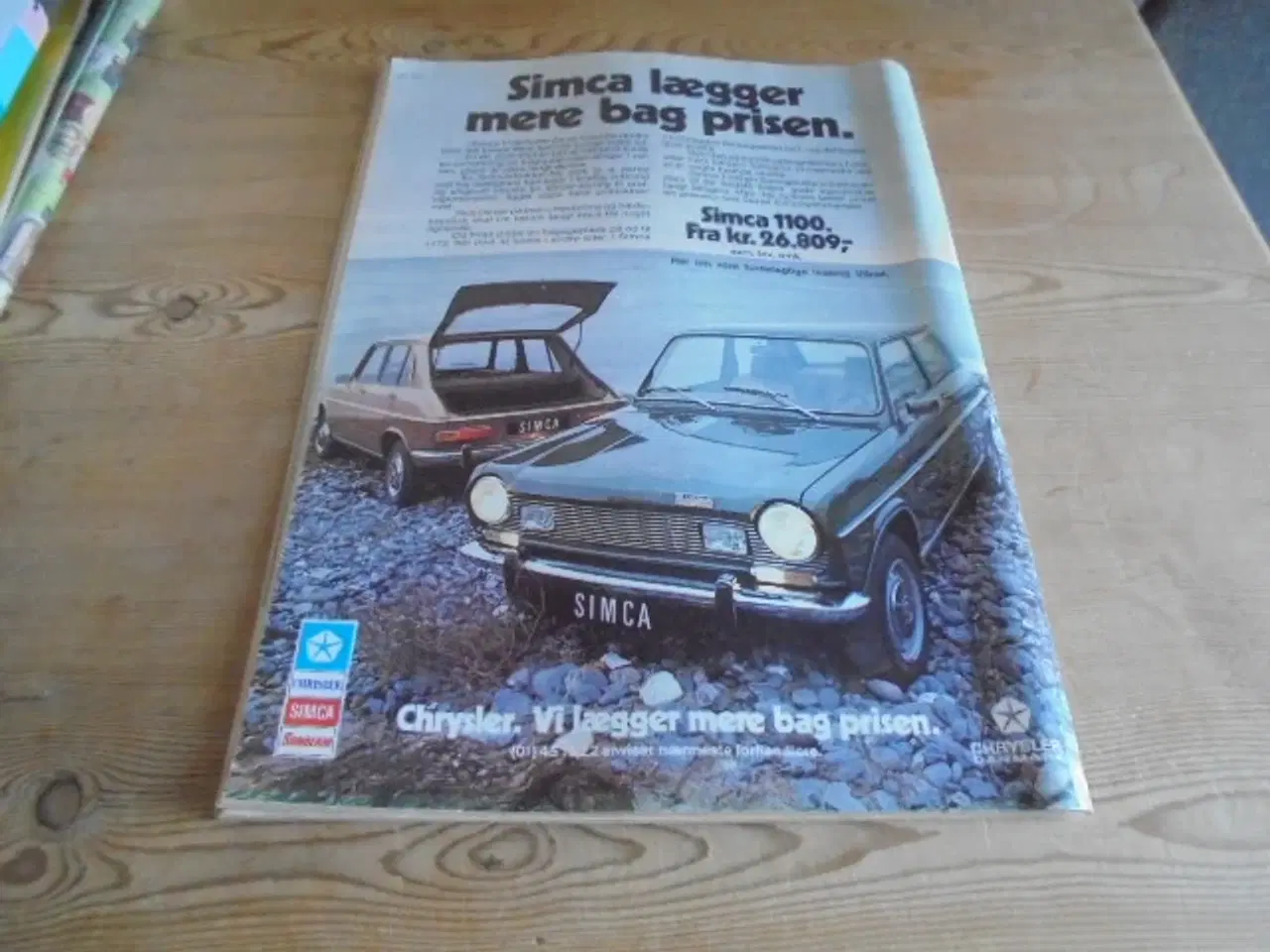 Billede 2 - Bilen og båden nr. 5 fra 1973    