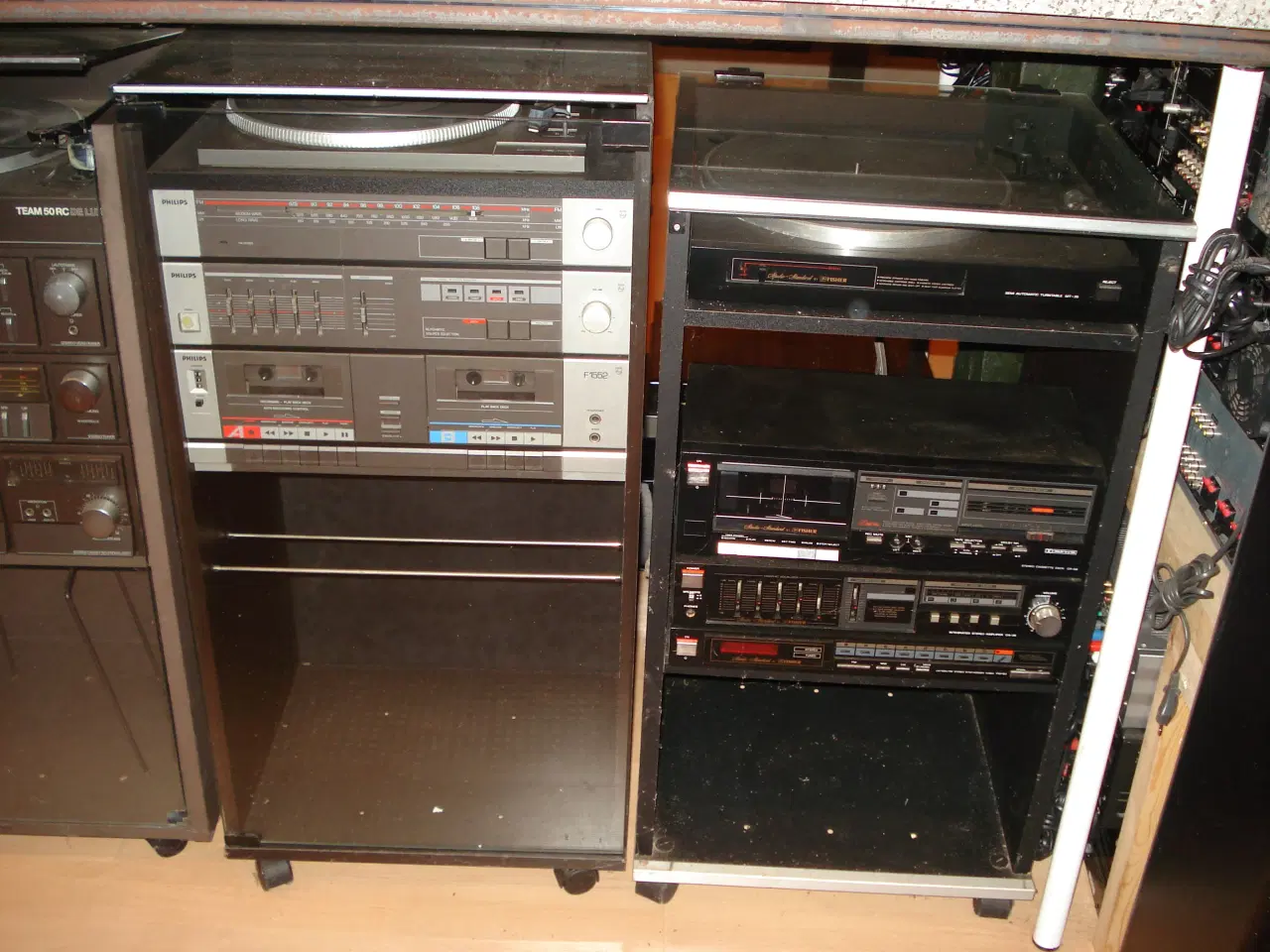 Billede 9 - 6 STK STEREORACK INCL ANLÆG