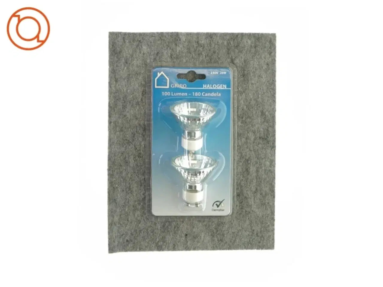 Billede 1 - Pærer halogen 100 lumen fra Gripo (2 styks)