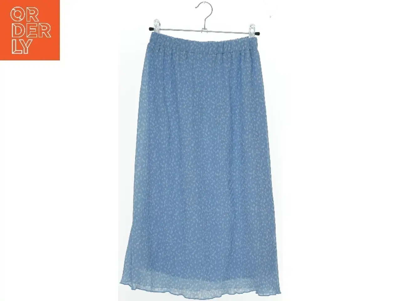 Billede 1 - Blå nederdel med blomsterprint fra Pomp de Lux (str. 140)