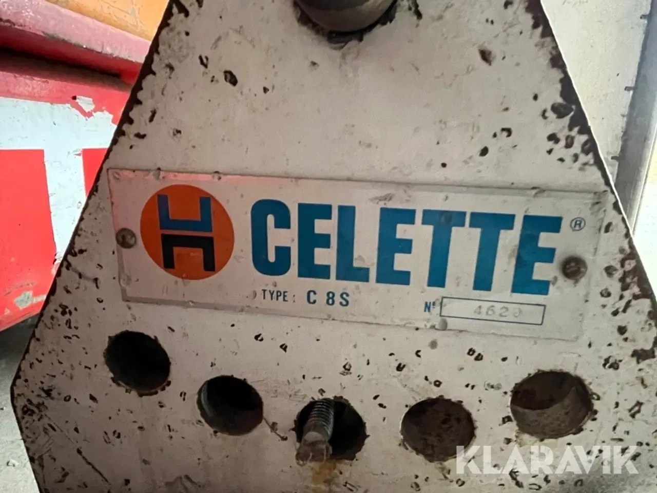 Billede 3 - Opretterbænk med dozer Celette og tilbehør