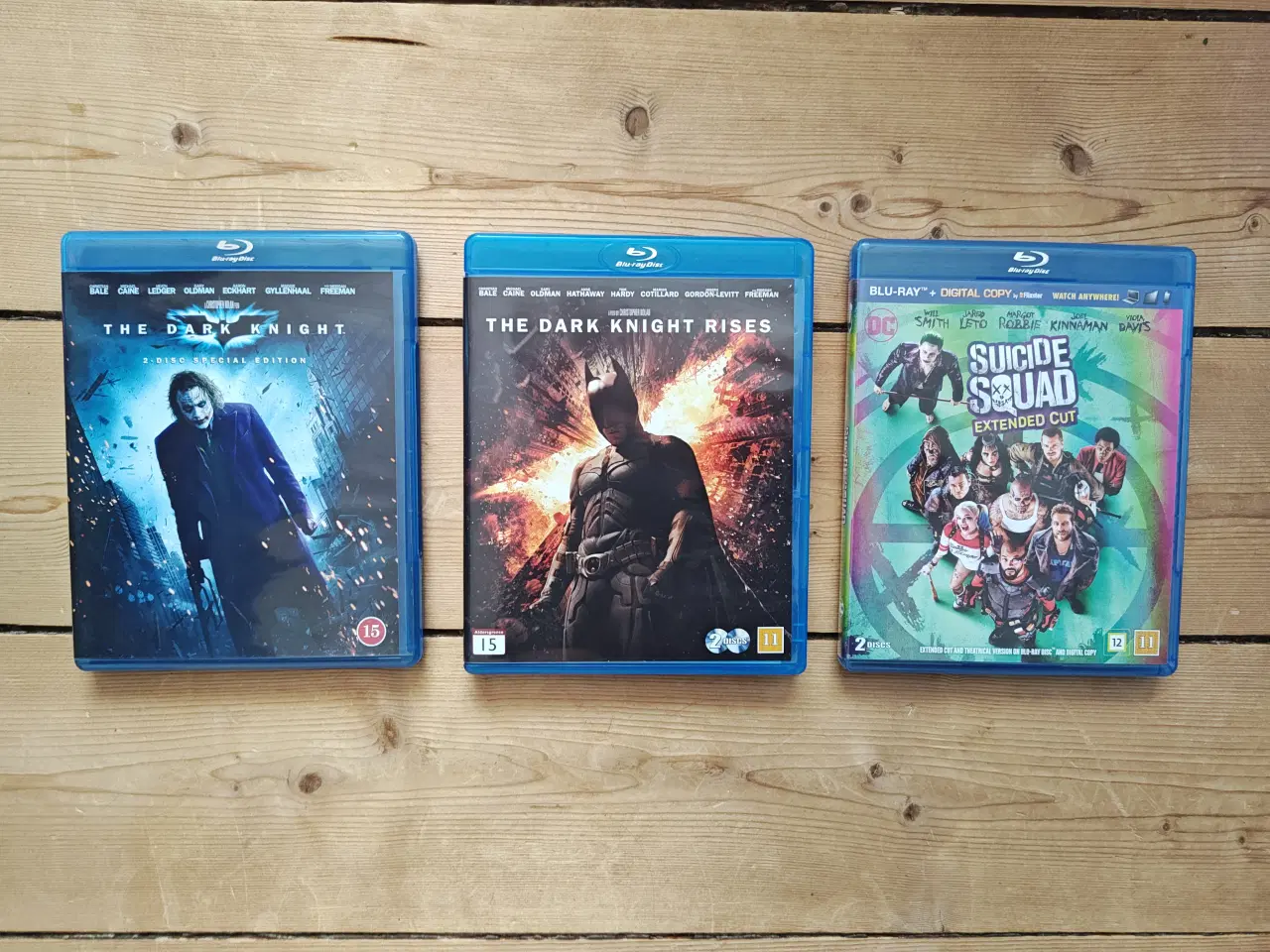 Billede 1 - Batman The Dark Knight 1+2 og Suicide Squad Exten