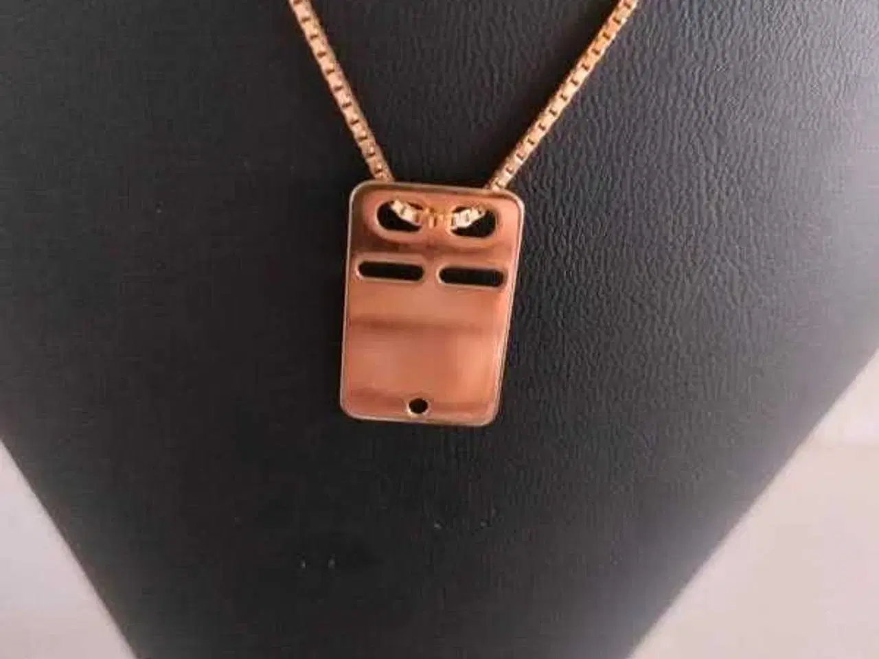 Billede 1 - ny/ubrugt fint lille 925 forgyldt sterling sølv