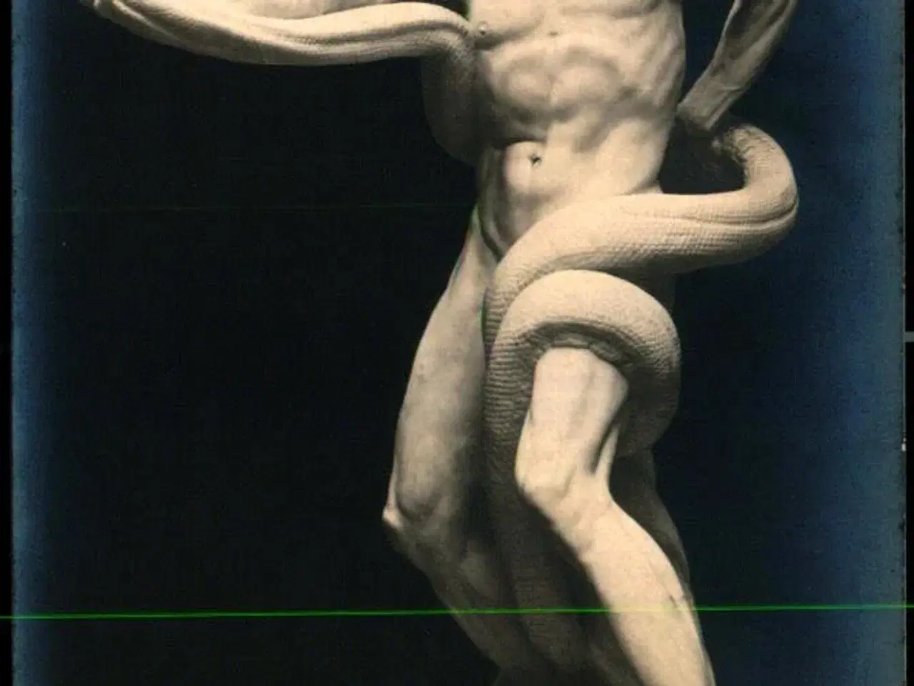 Billede 1 - Ny Carlsberg Glyptotek - Leigton : Atleth Kæmpeende med en Slange - 45 - Fotokort