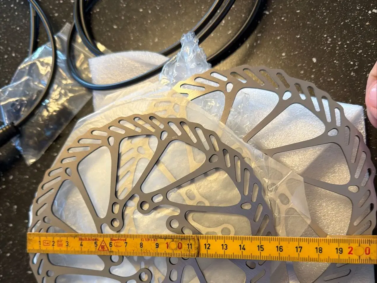 Billede 1 - Komplet hydraulisk sæt Shimano BL-MT200