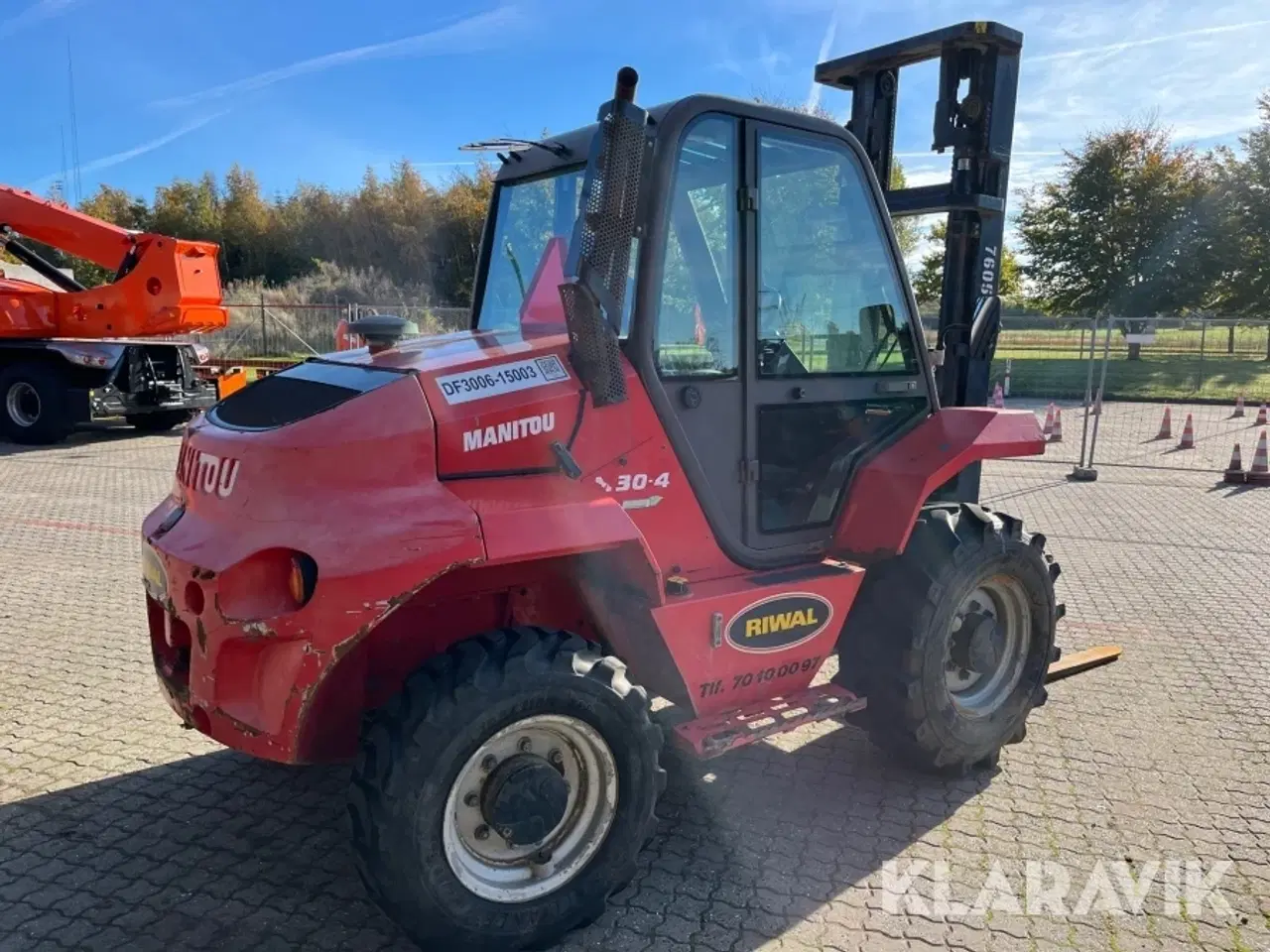 Billede 3 - Diesel Truck Manitou M30-4 4x4