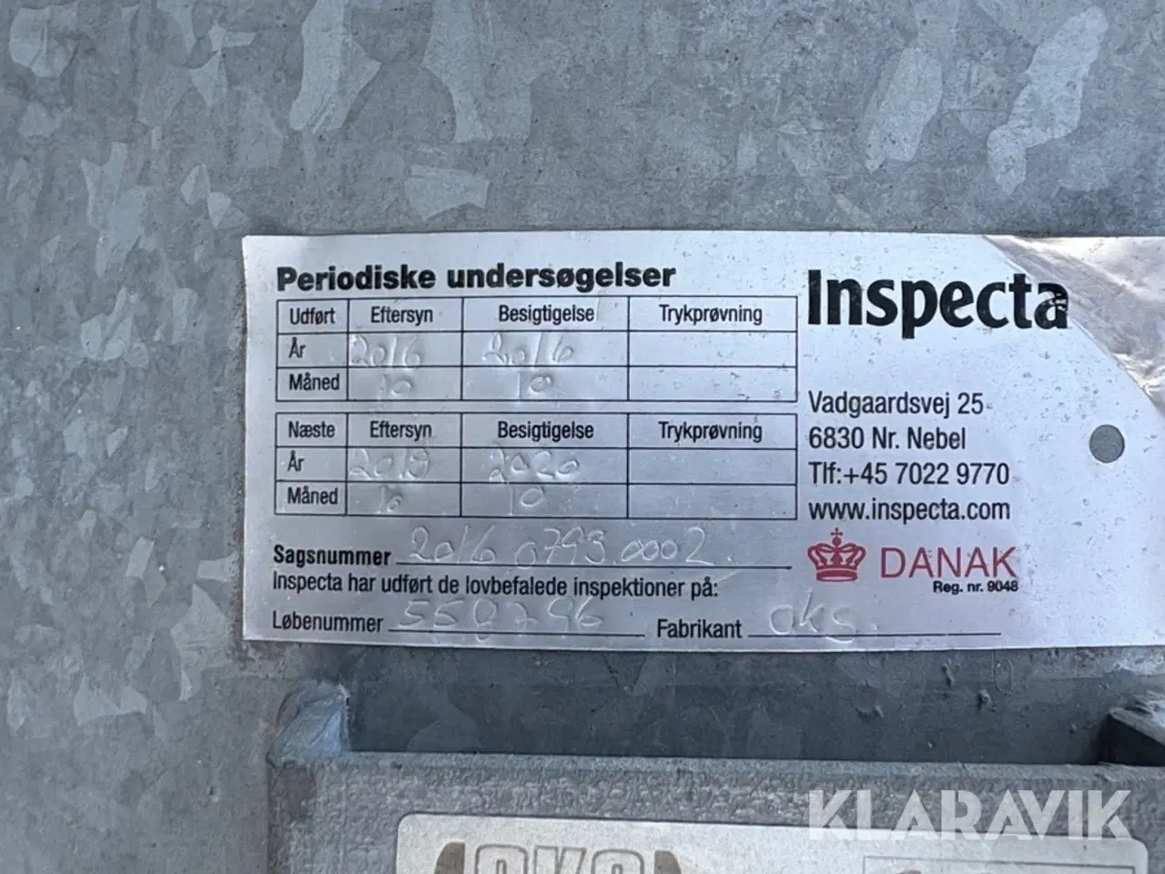 Billede 5 - trykluftbeholder / tryktank OKS