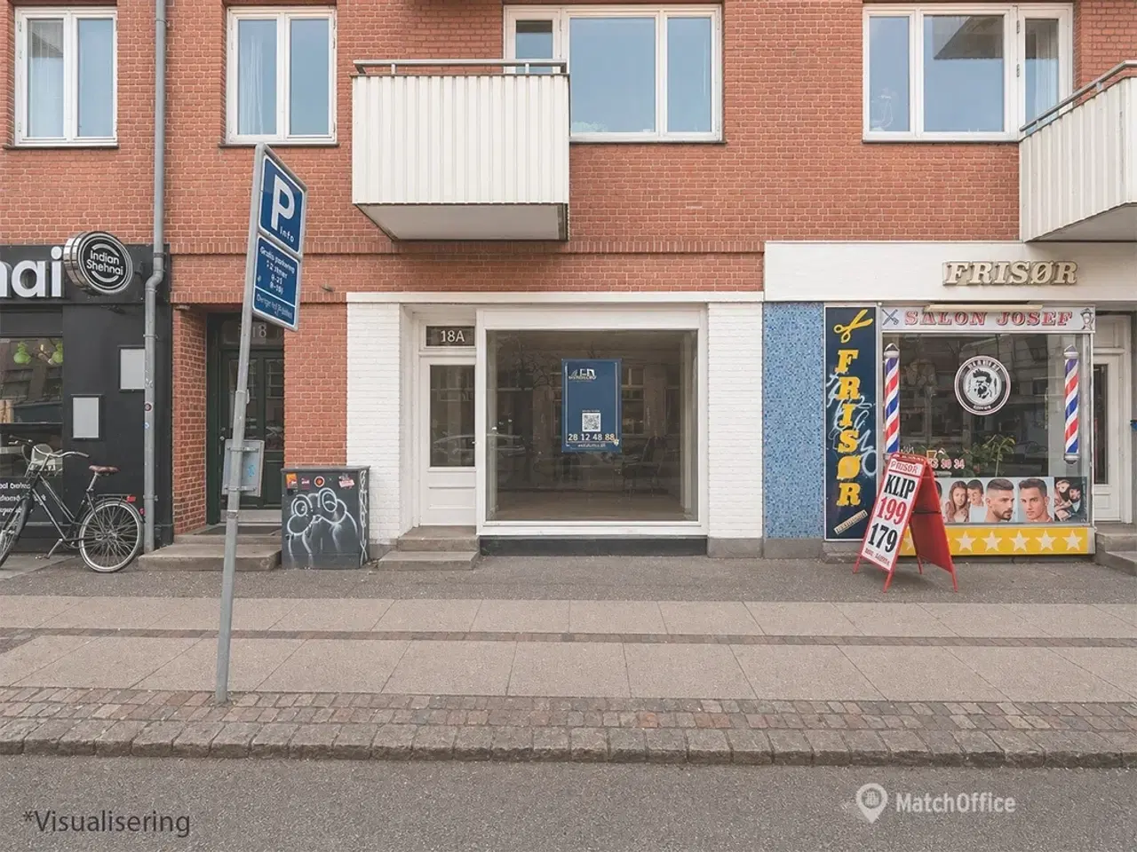 Billede 1 - UDLEJES: Nyistandsat butikslejemål på Frederiksberg