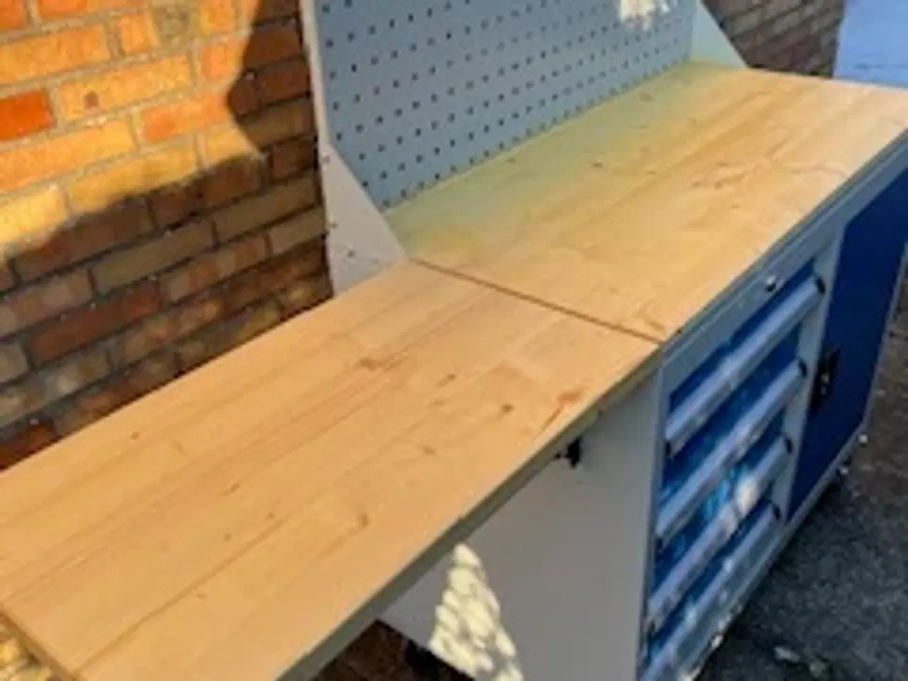 Billede 5 - Nyt værkstedsbord /-vogn