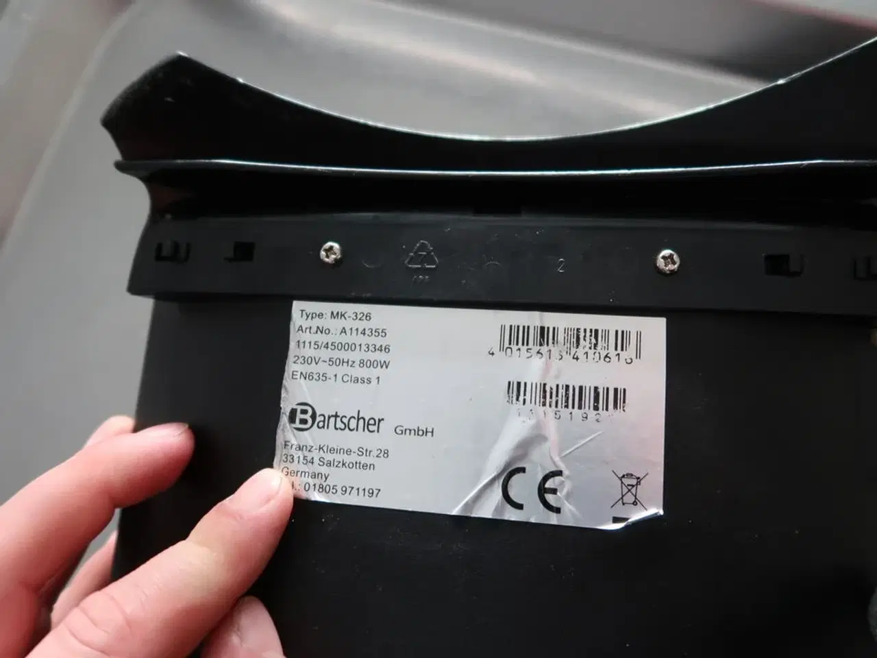 Billede 4 - Varmeplade BARTSCHER MK-326