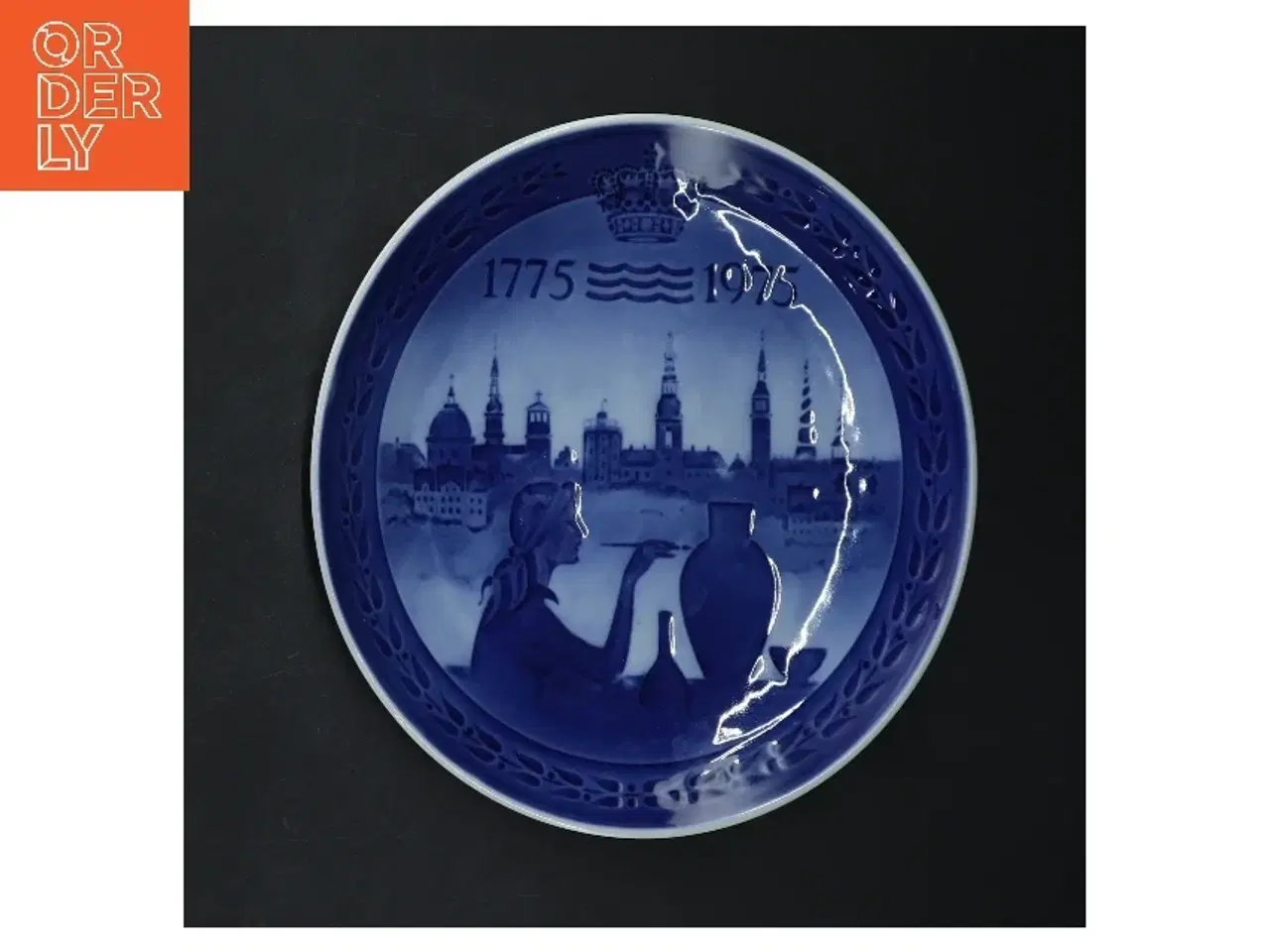 Billede 1 - Royal Copenhagen jubilæumstallerken fra Royal Copenhagen (str. Ø 18 cm)