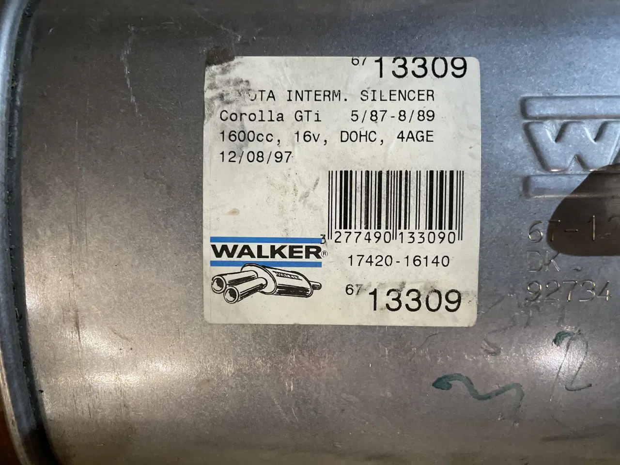 Billede 3 - Toyota corolla GTI mellemrør