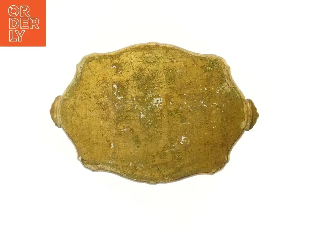 Billede 2 - Dekoreret vintagebakke (str. 59,5x40,5 cm)