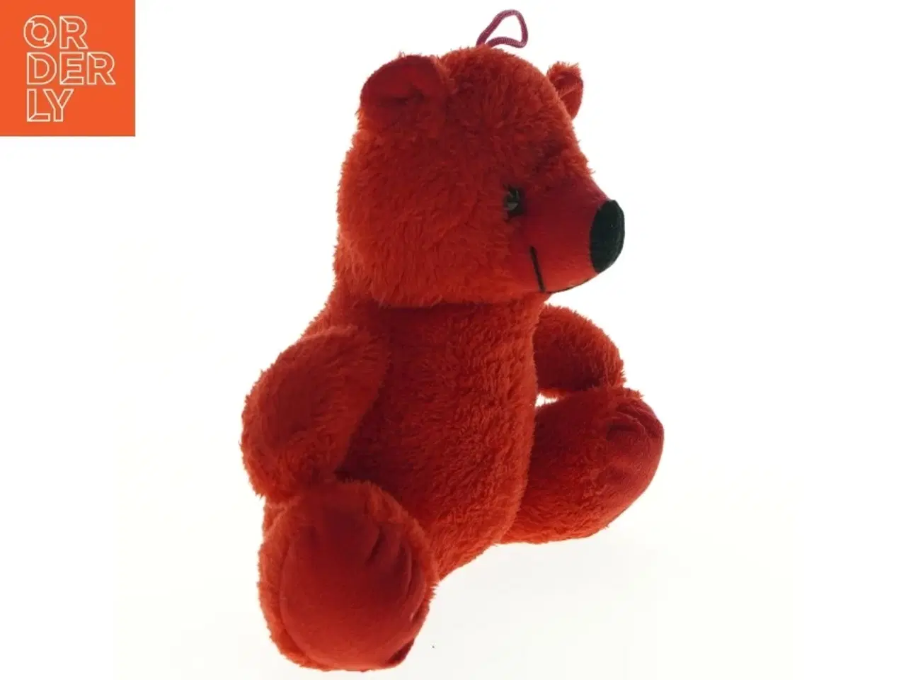 Billede 2 - Rød bamse (str. 20 cm)