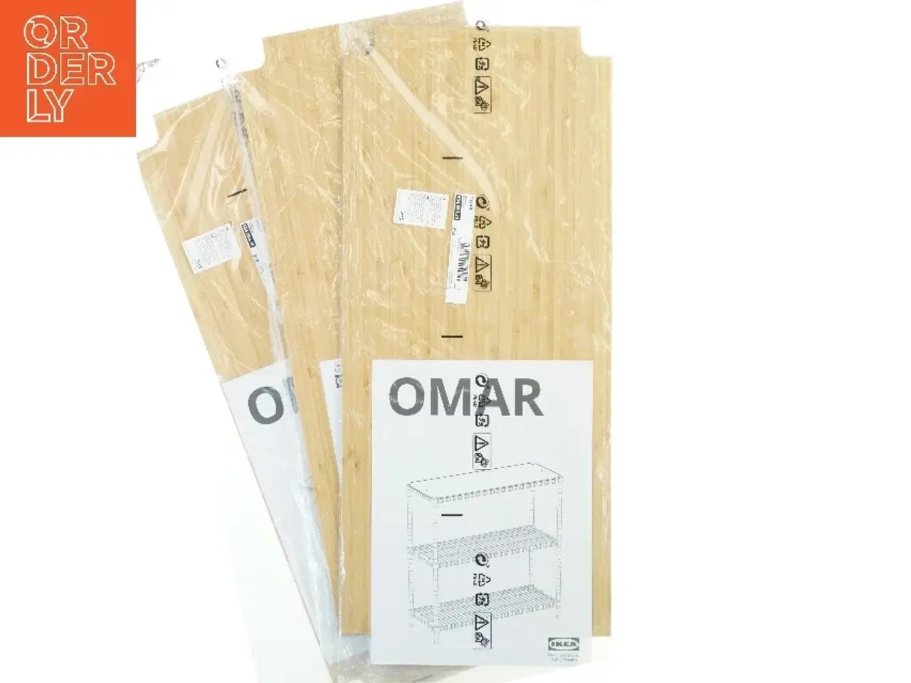 Billede 1 - OMAR Hylde Reol Delene fra IKEA (str. 61x26 cm)