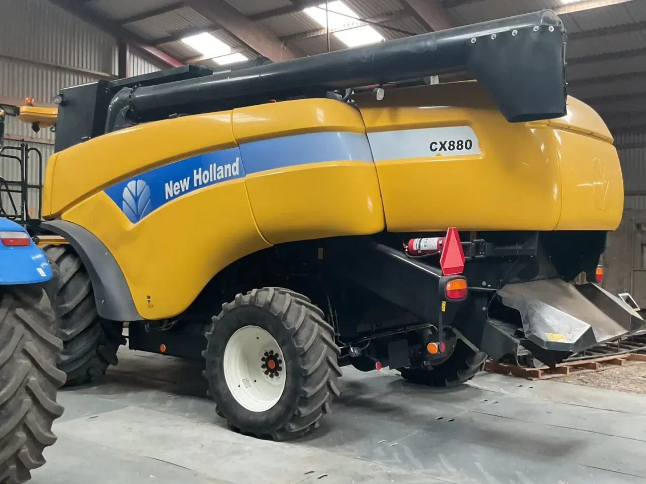 Billede 6 - New Holland CX880 med skærebordsvogn