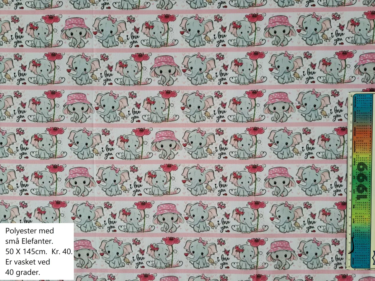 Billede 10 - Polyester og bomuldsstof.