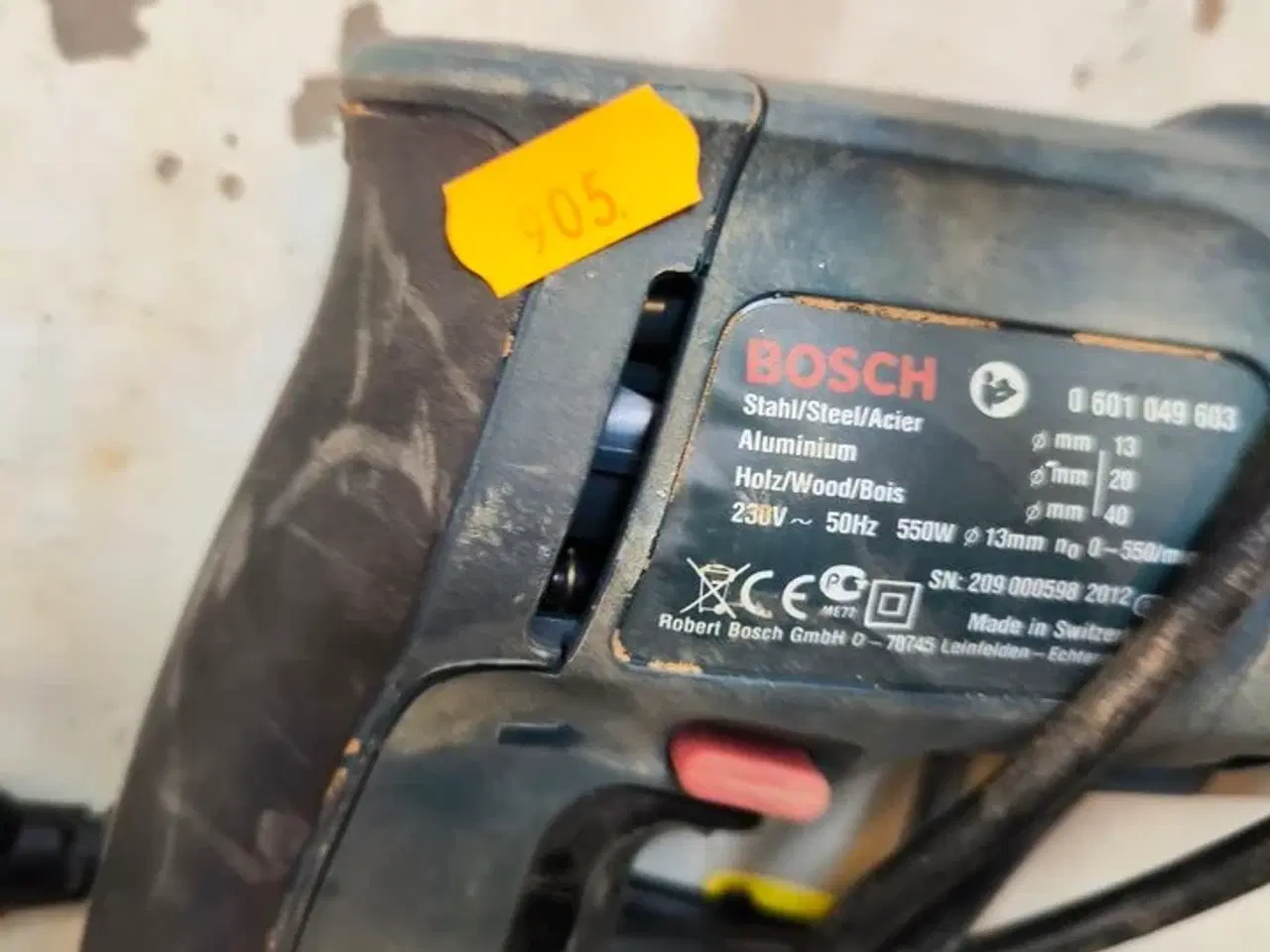 Billede 2 - Boremaskine BOSCH GBM 13