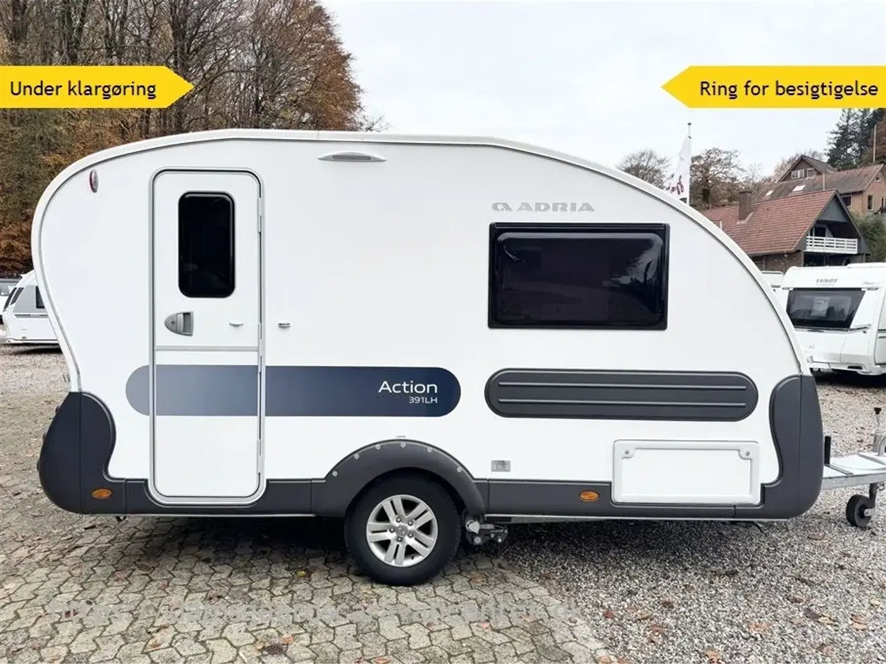Billede 1 - 2022 - Adria Action 391 LH Enkeltsenge-Lamel-Gulvtemp.-Mover-Telt