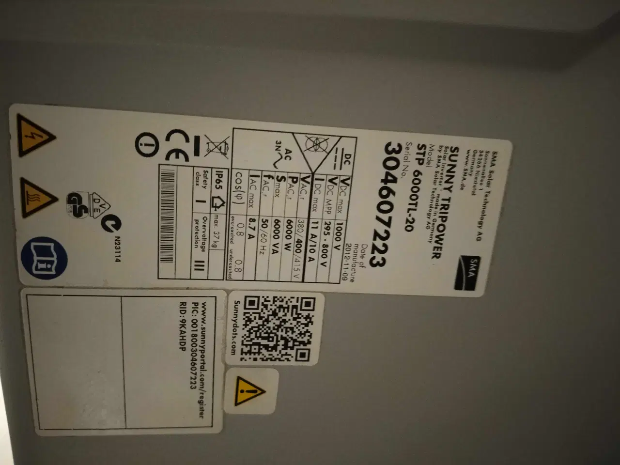 Billede 2 - Solcelle inverter