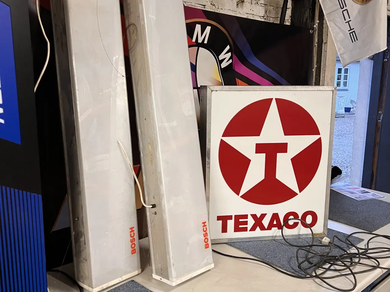 Billede 5 - 6 stk lys skilte 