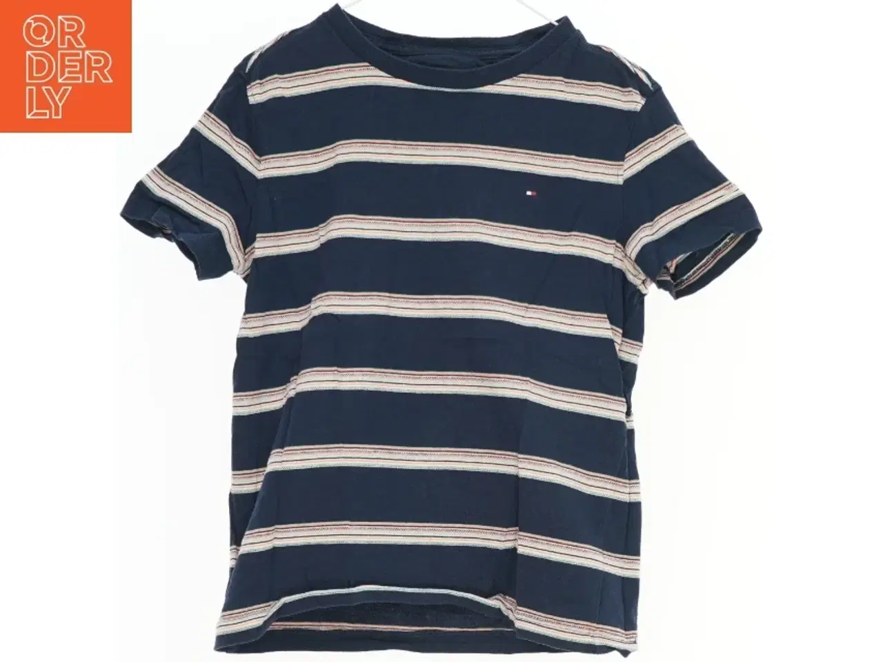 Billede 1 - Stribet t-shirt fra Tommy Hilfiger (str. 140)