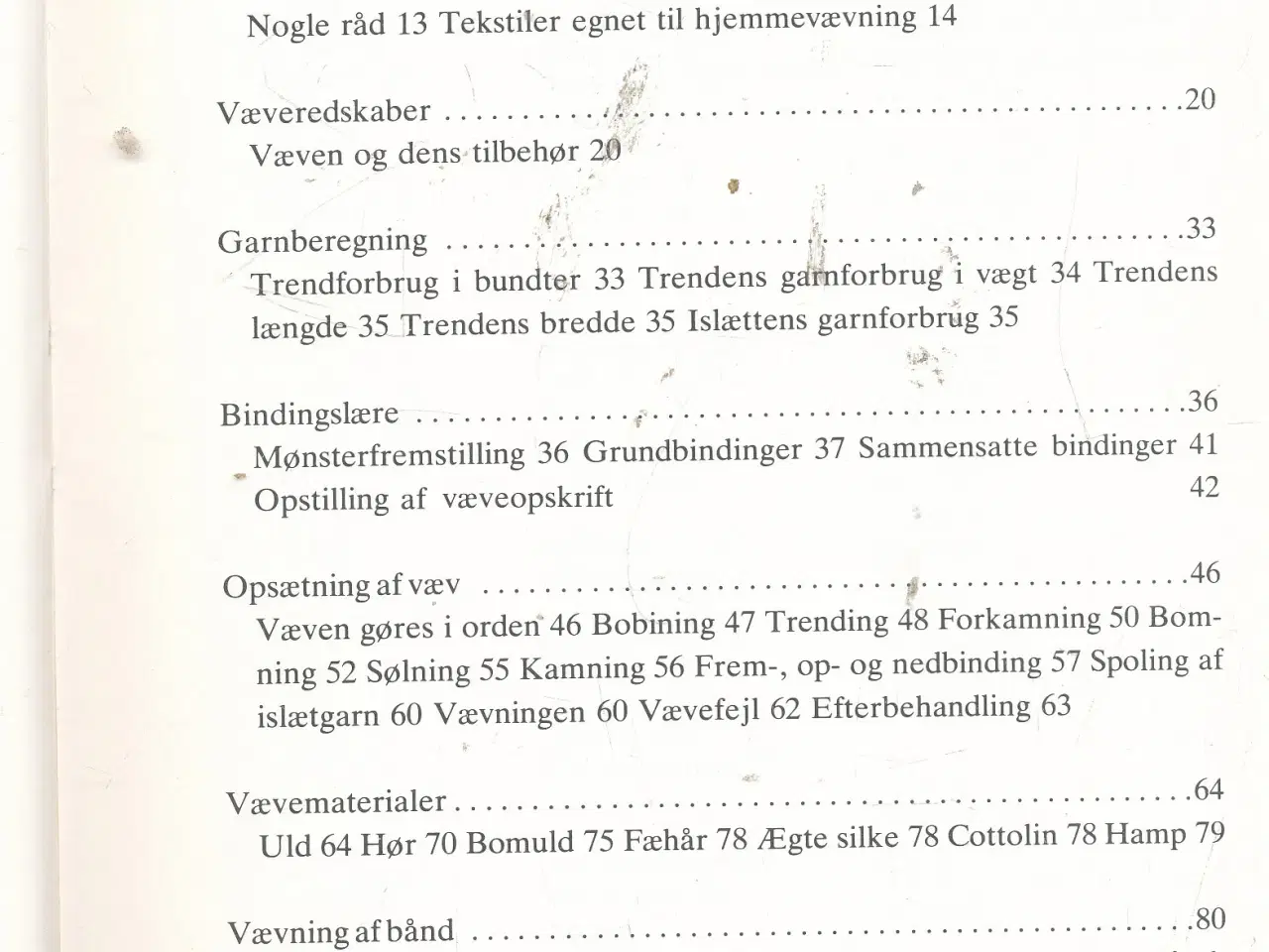 Billede 3 - VÆVEBOGEN AF INGRID OSVALD JACOBSSON M.FL.