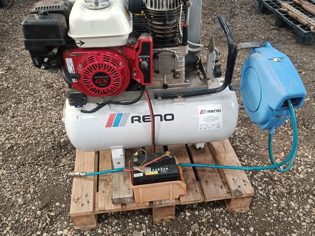 Billede 1 - Reno Kompresso med honda benzin motor