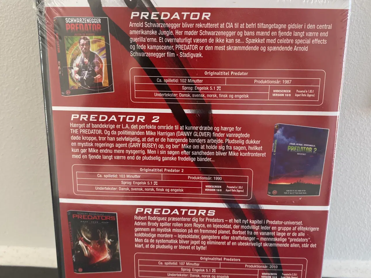 Billede 2 - Predator Trilogy