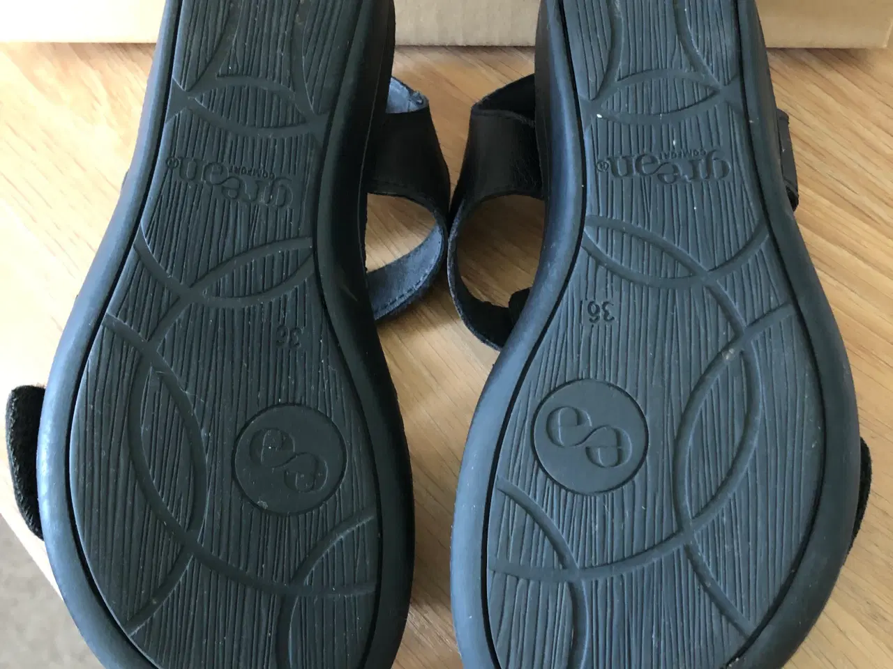 Billede 5 - Sorte sandaler fra Green Comfort plus